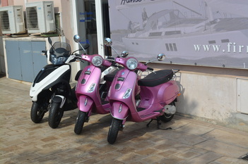 Moped hire in cannes
