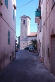 back streets in Le Cannet