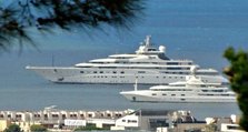 Super yachts at Cannes Film Festival