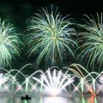 Firework festival in Cannes 2024