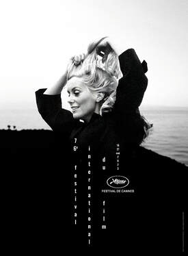 offical 76th cannes film festival poster